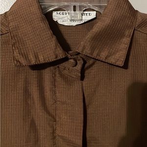 Vintage 60’s Puffed Sleeves Sophisticated Lady Blouse